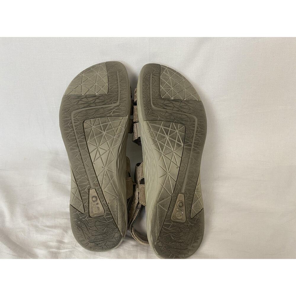 Earth Origins Sandal Women 9 Brown Suede Leather Strappy Westfield Wendy Granola - Picture 13 of 14